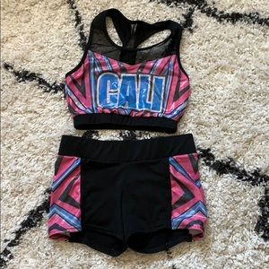 blue/pink Cali set